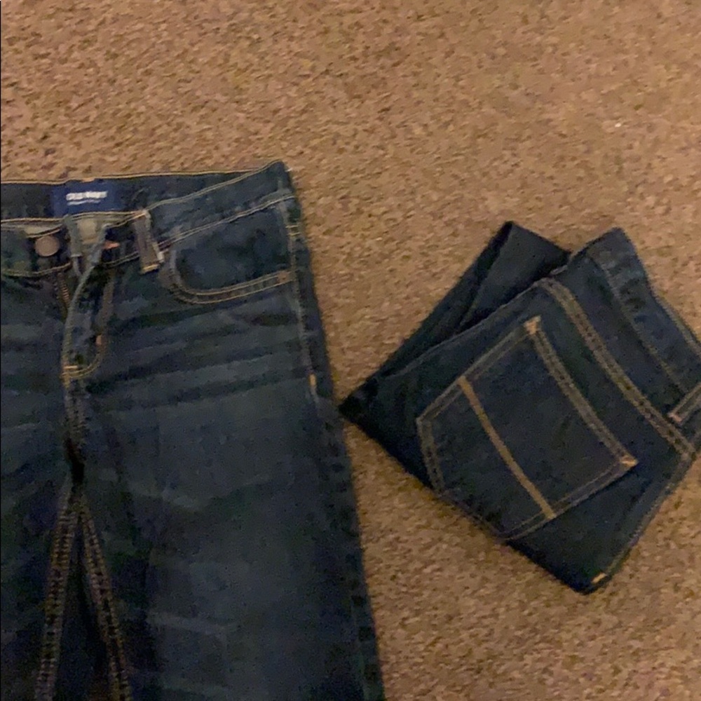 Boys 10 regular Jeans Darkwash Arizona Old Navy